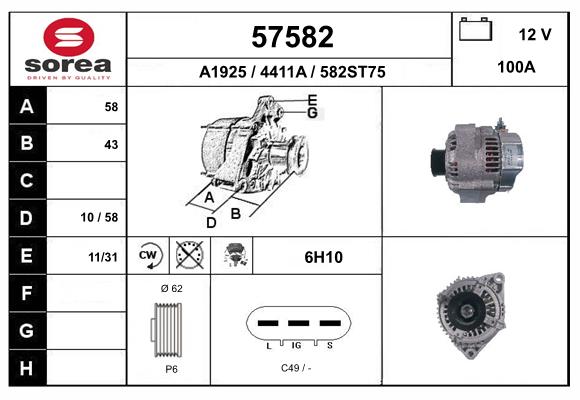 57582