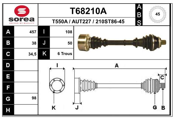 T68210A