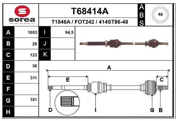 T68414A