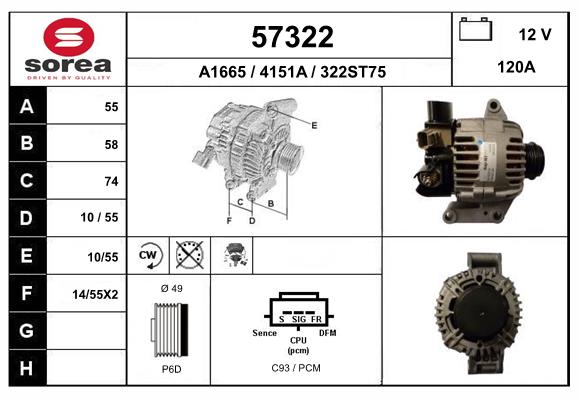 57322