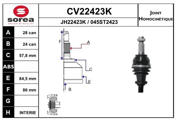 CV22423K