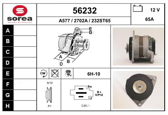 56232