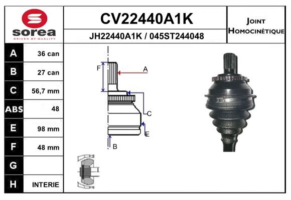 CV22440A1K