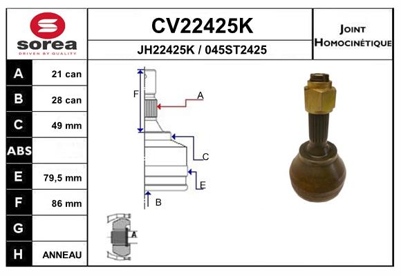 CV22425K