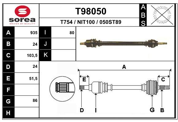 T98050