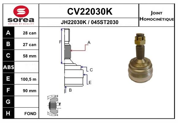 CV22030K