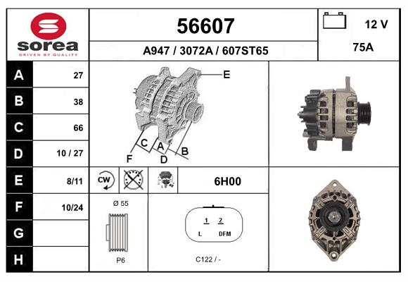 56607