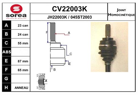 CV22003K