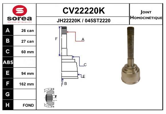 CV22220K