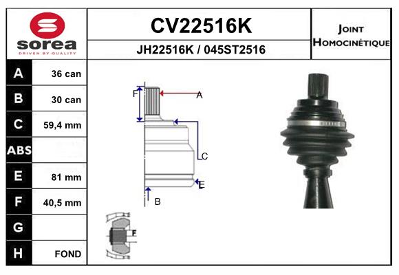 CV22516K