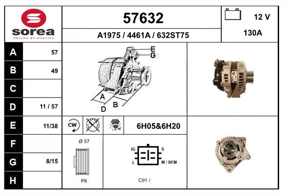 57632