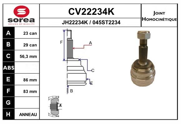 CV22234K