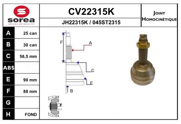 CV22315K