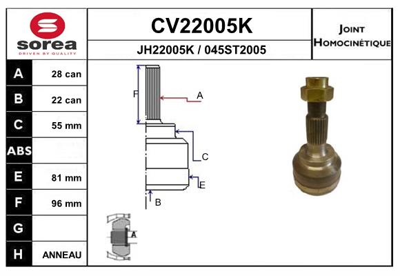 CV22005K