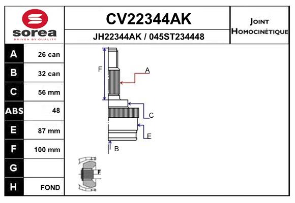 CV22344AK