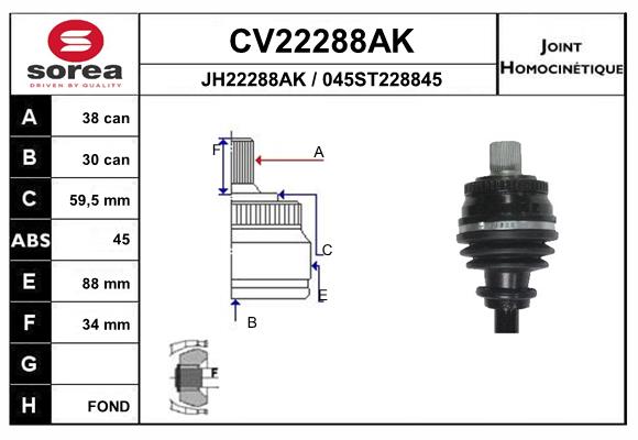 CV22288AK