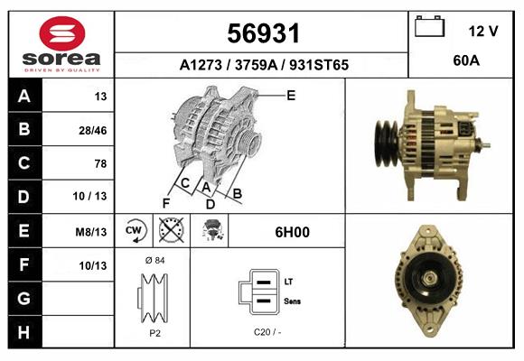 56931