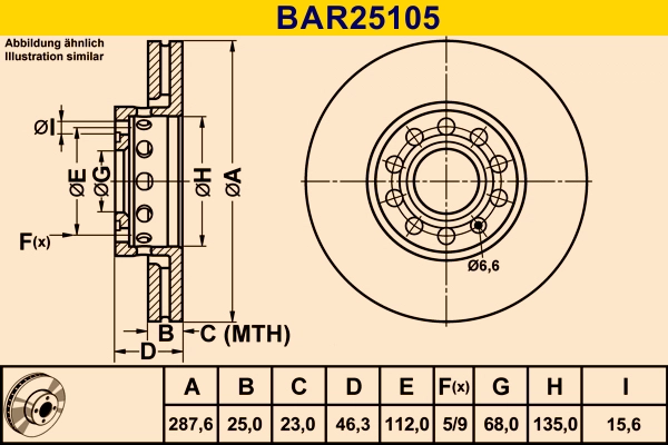 BAR25105