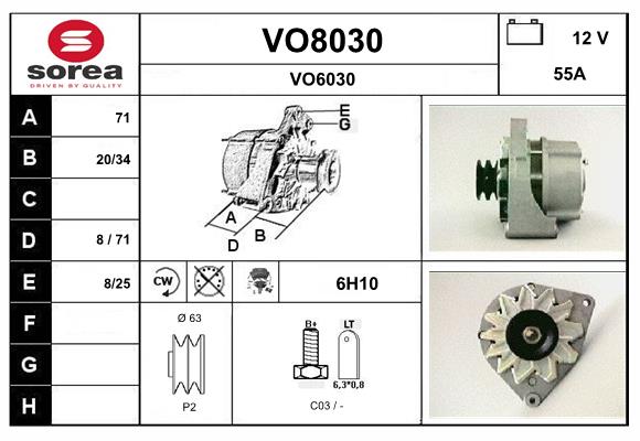 VO8030