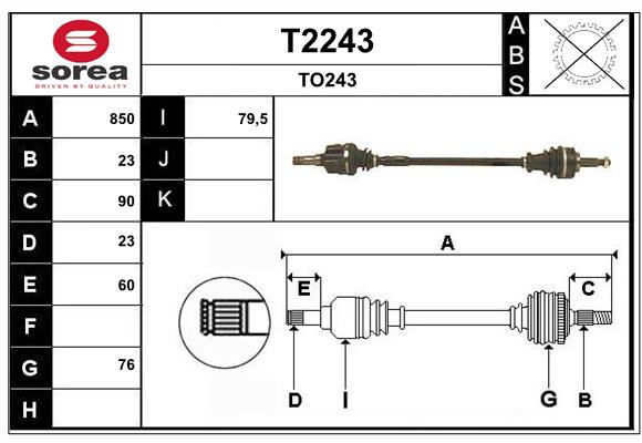 T2243