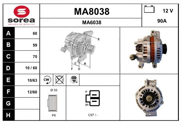 MA8038
