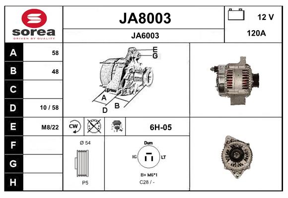 JA8003
