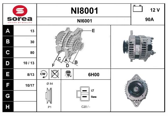 NI8001
