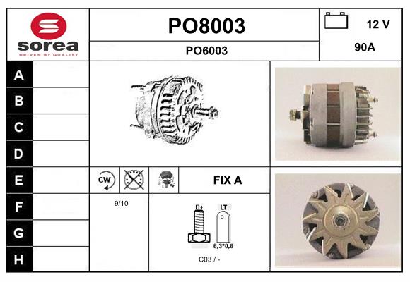 PO8003