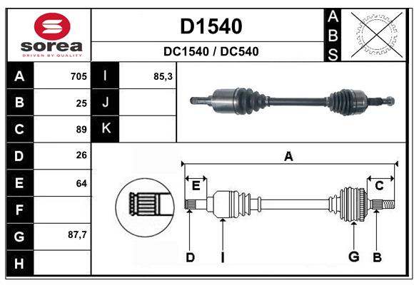 D1540