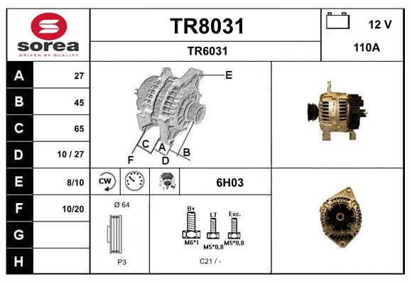 TR8031