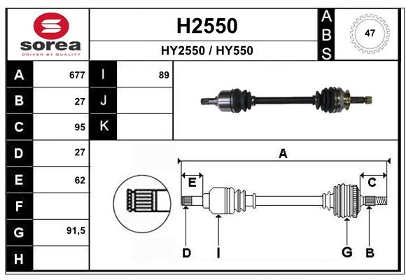 H2550
