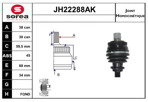 JH22288AK
