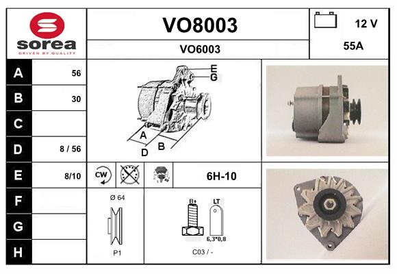 VO8003