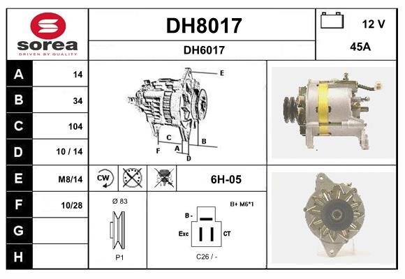 DH8017
