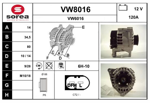 VW8016