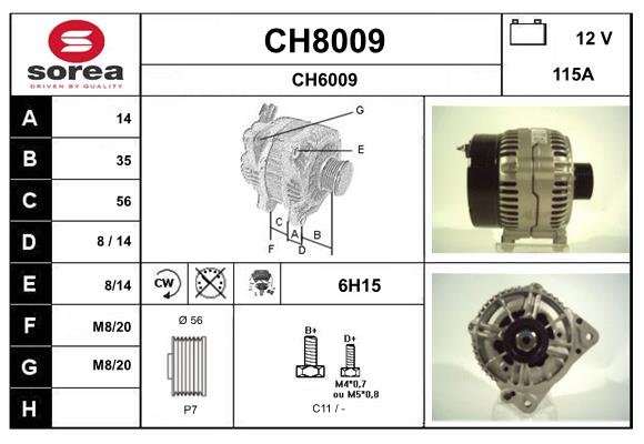 CH8009