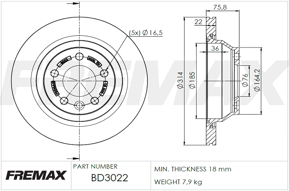 BD-3022