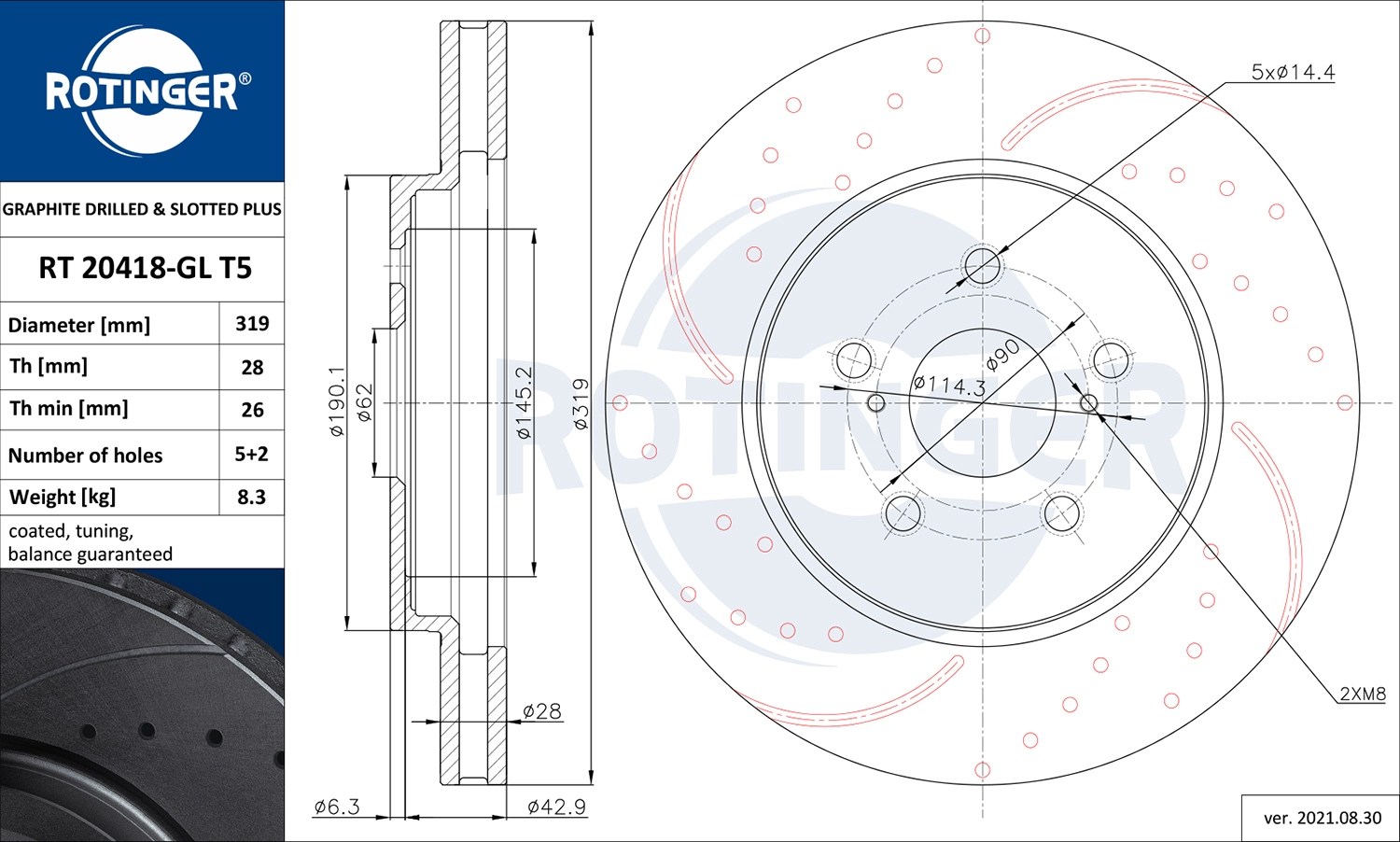RT 20418-GL T5