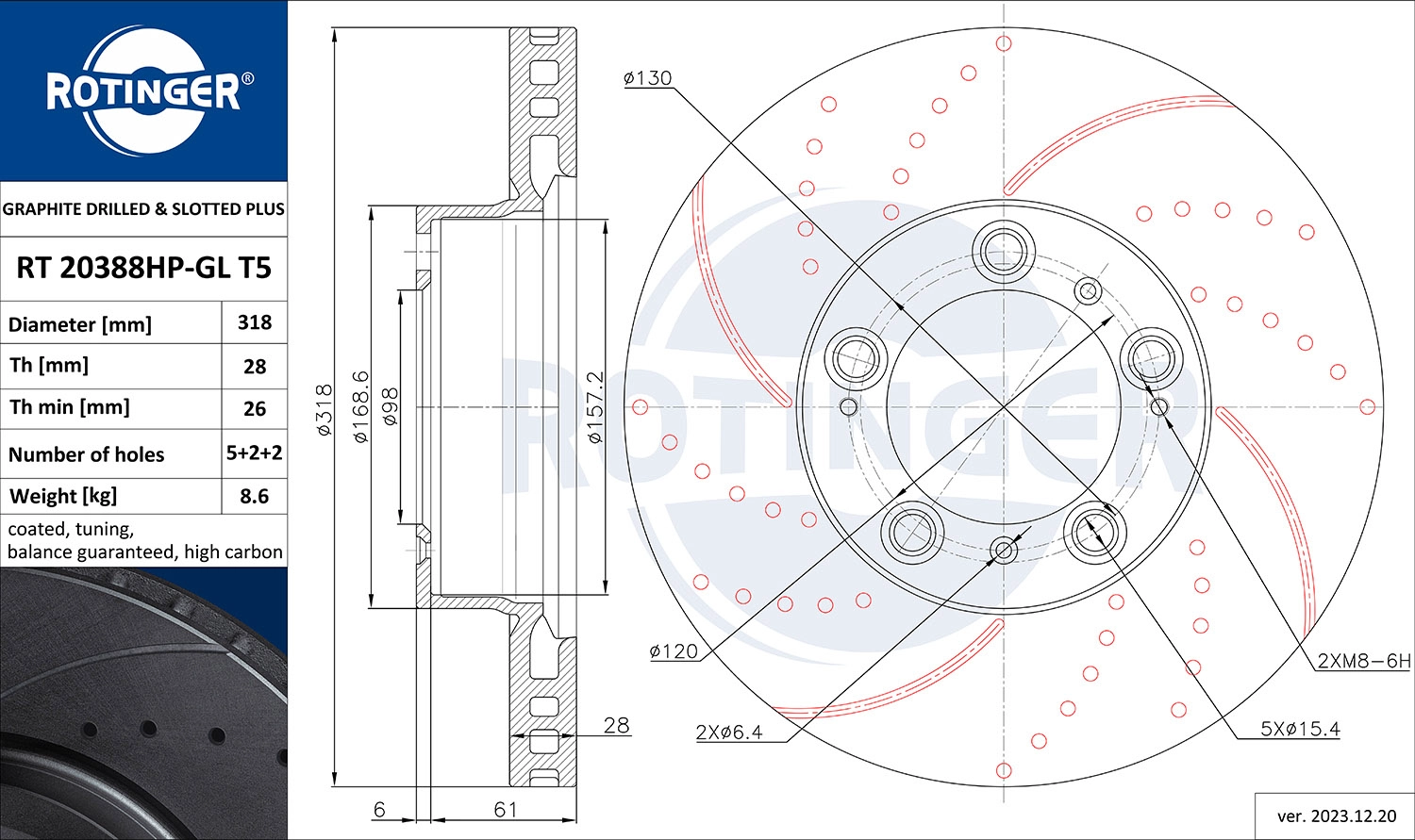 RT 20388HP-GL T5