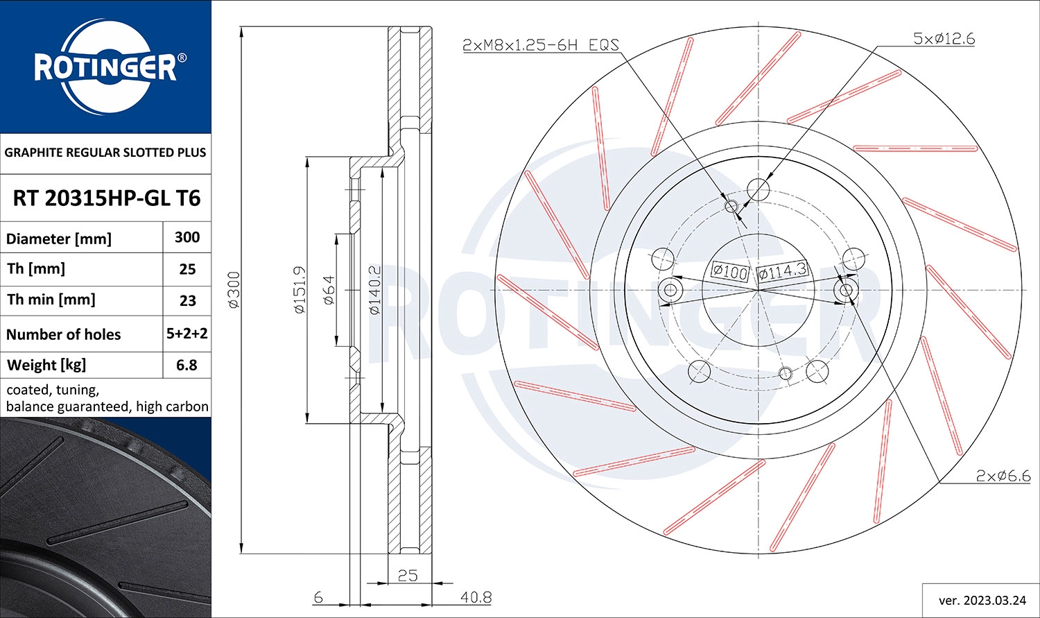 RT 20315HP-GL T6