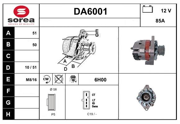 DA6001