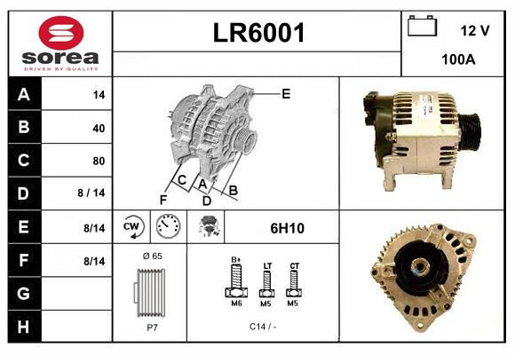LR6001