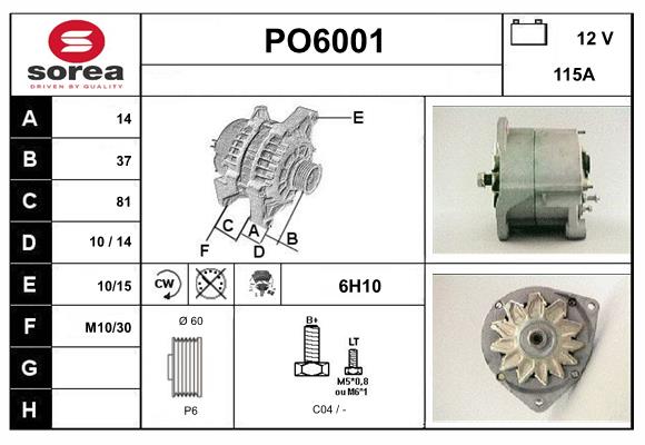 PO6001