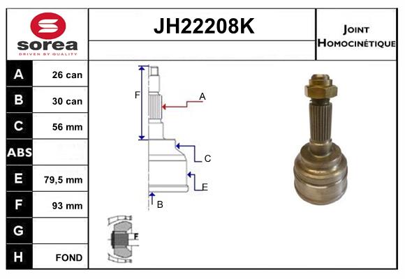 JH22208K