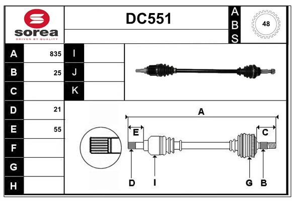 DC551