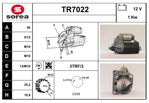 TR7022