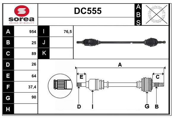 DC555