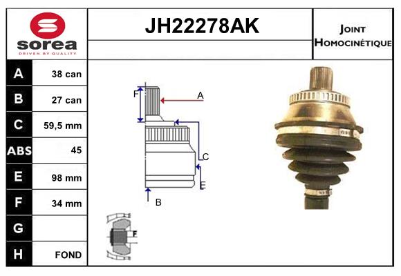 JH22278AK