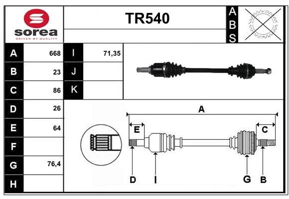 TR540