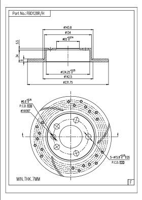 FBD128R/H